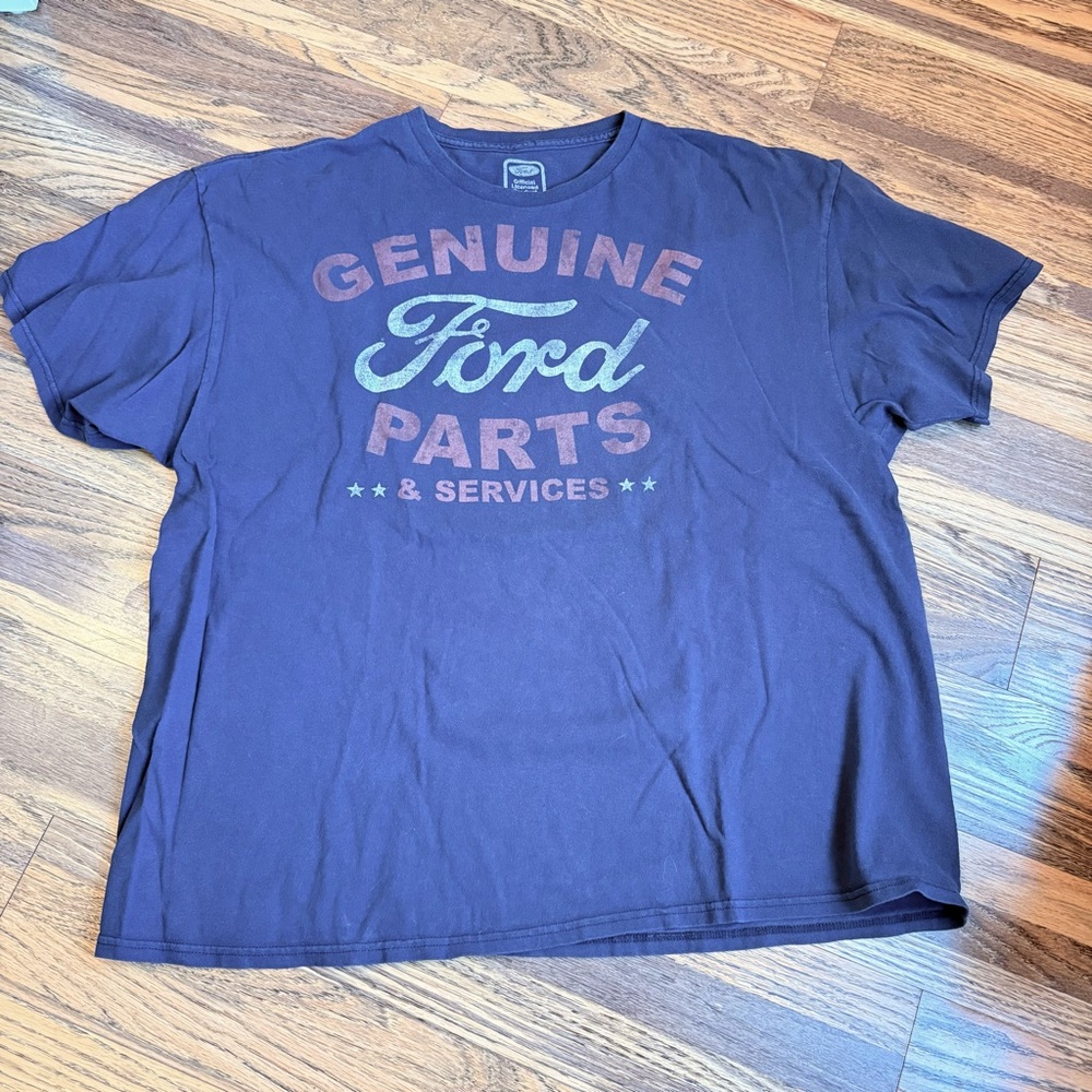 Ford Men's Purple Graphic Tee
